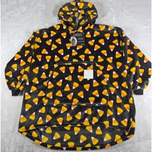 Throwzy By Marlo Lorenz Blanket Pullover Women's One Size Halloween Candy NWT